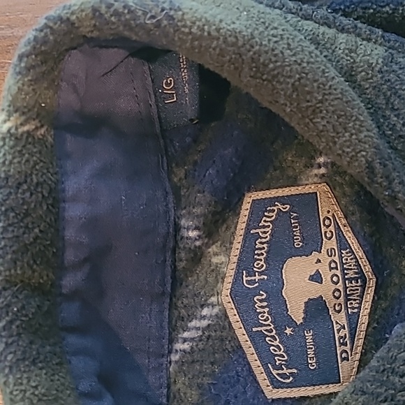 Freedom Foundry Long Sleeve Fleece Shirt L - Picture 5 of 5